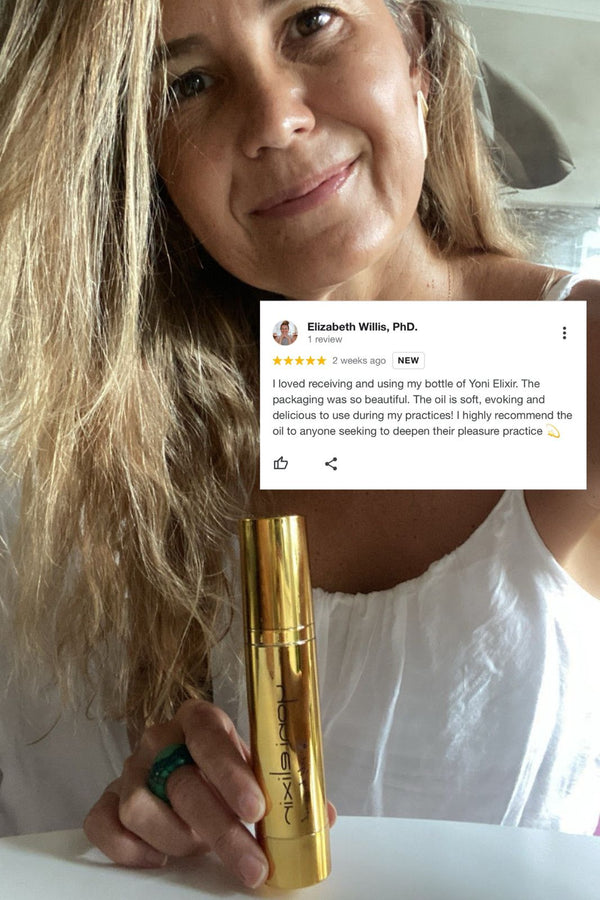 Customer with her five-star Google review