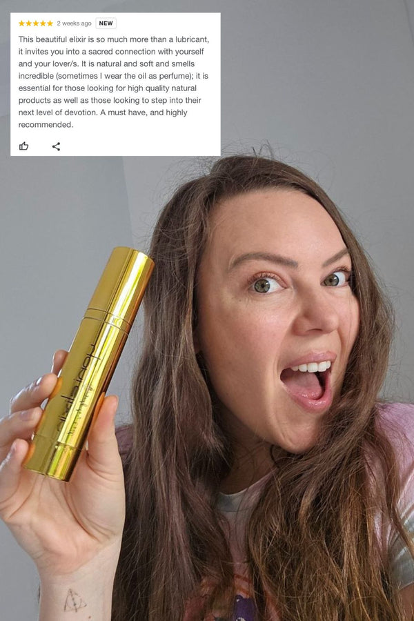 Customer with her five-star Google review
